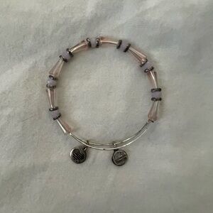 Alex and Ani New Day Harmony Thistle Bangle Bracelet